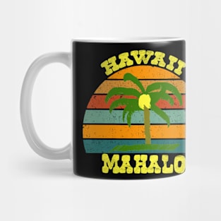 Vintage Hawaii Mahalo Mug